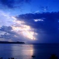 sunset in GUAM