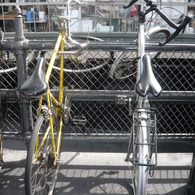 parking a bicycle in Seatlle