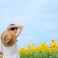 ひまわりポートレート④