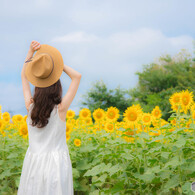 ひまわりポートレート⑤