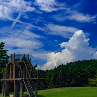 夏空と秋空