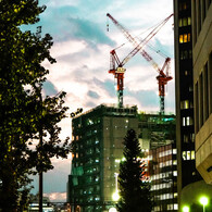 暮れ行く渋谷