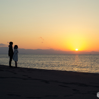 二人のための夕陽