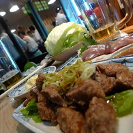 レバーの唐揚げ＠西新宿 おおの屋