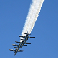 ☮休憩ﾀｲﾑ(528) Ｔ－４　ブルーインパルス
