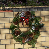 クリスマスリース4