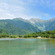 上高地　絶景！穂高連峰