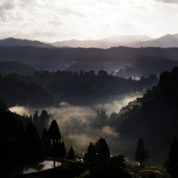 Sea of clouds in early autumn