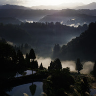 Sea of clouds in early autumn