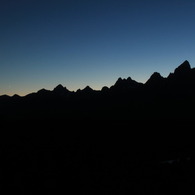Evening Tetons