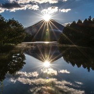 山頂からの輝き