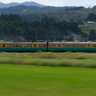 かぼちゃ電車君が行く～♪