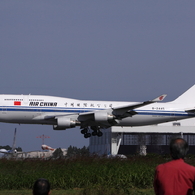 中国国際航空　34Lアプローチエンド