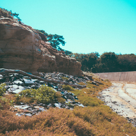 砂岩地帯
