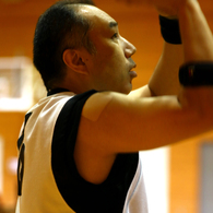 前田選手　真剣モード