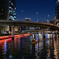 夜の浪華の八百八橋③