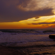 夕焼け海岸