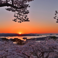 松島の夜明け