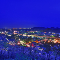 角館桜夜景