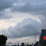 街中の積乱雲（補正＆再掲）