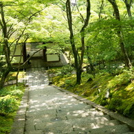 常寂光寺の仁王門