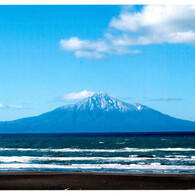 日本海と利尻富士