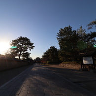 秋の法隆寺
