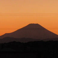 1204-夕刻の富士山