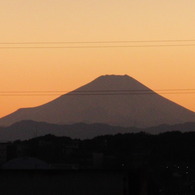 1204-夕刻の富士山