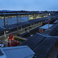 しなの鉄道の夜 (3)軽井沢駅