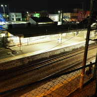 しなの鉄道の夜 (22)御代田駅