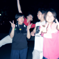 With nice friends.