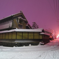 雪夜の蔵