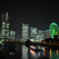 万国橋と屋形船
