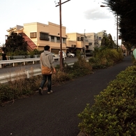 日暮れの散歩道 －２
