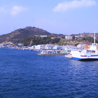 直島の港