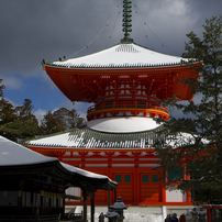 新春の高野山