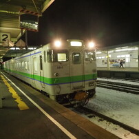 室蘭線追分駅