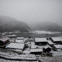 静岡の雪景色