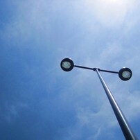 Electric wire and light
