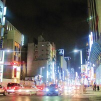 walking in town