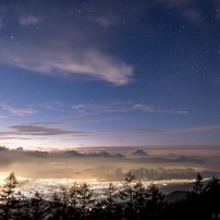 星空の夜明け