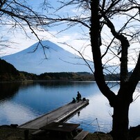 田貫湖の朝