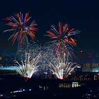 万博夜空がアートになる日⑩