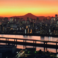 東京の夕焼け