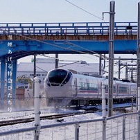 写真歌：写真エッセイ：雪国風特急ひたち