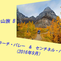 カナダの山旅2016B：ラーチバレー・センチネルパストレッキングA