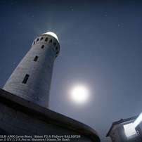 With the moon☆