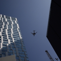 渋谷駅上空