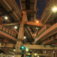 東京・夜のジャンクション